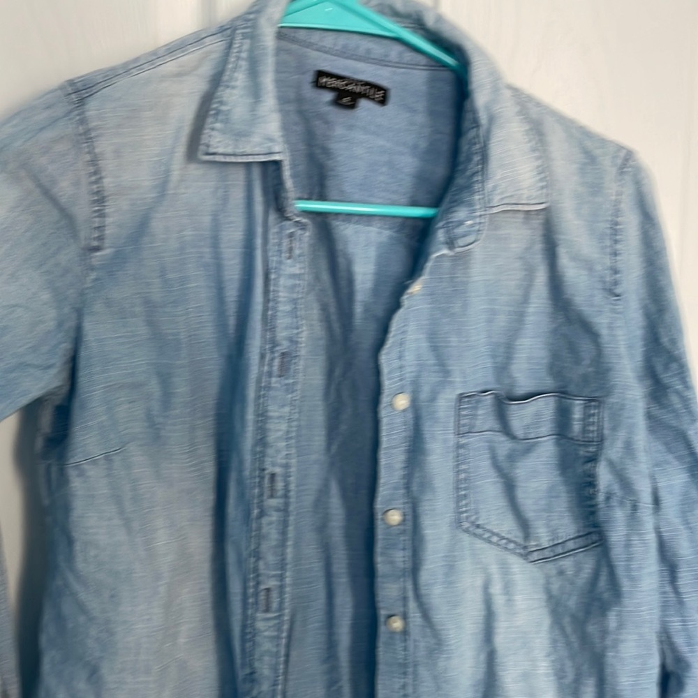 J. Crew Mercantile Chanbray shirt. Small.